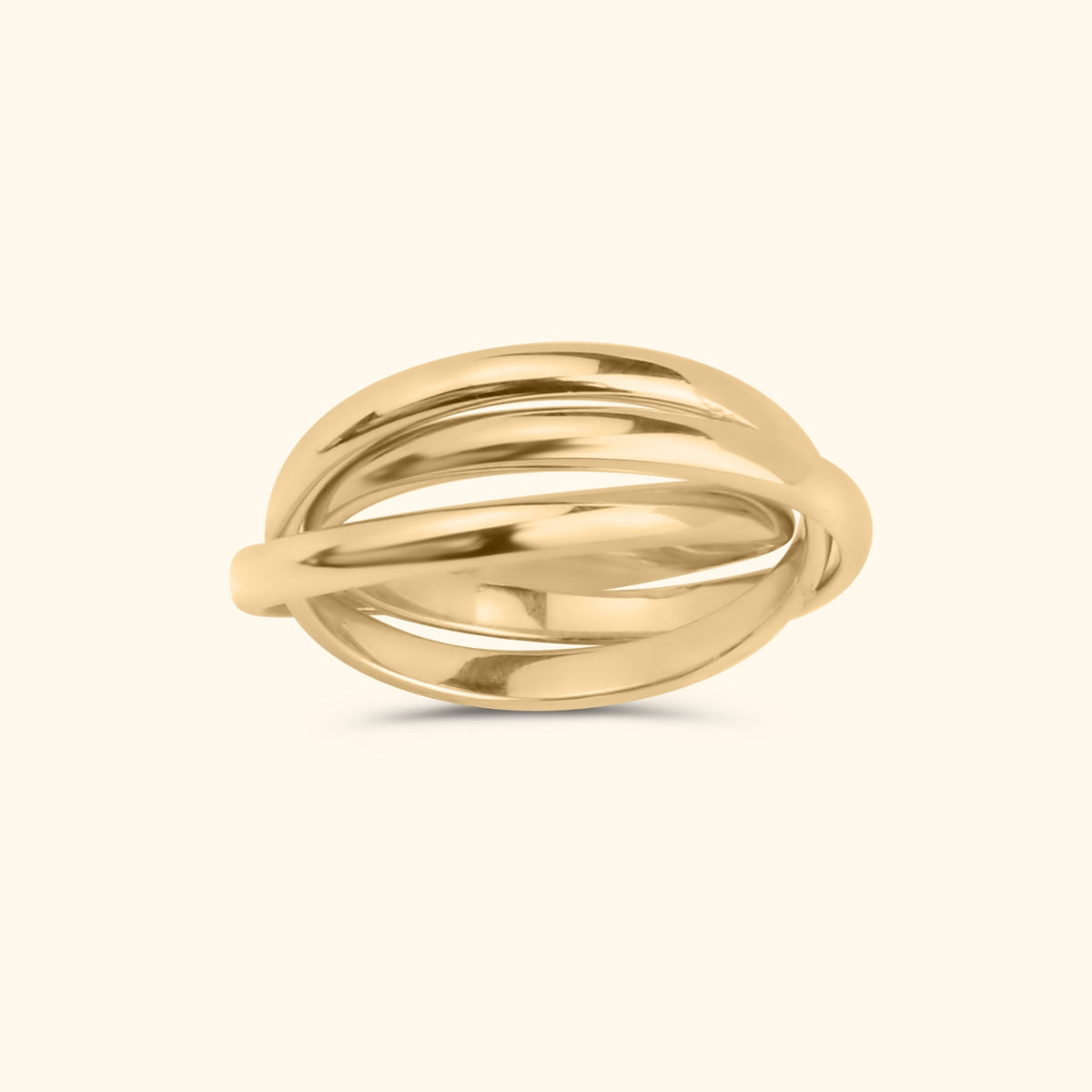 Bold Triple Band Ring