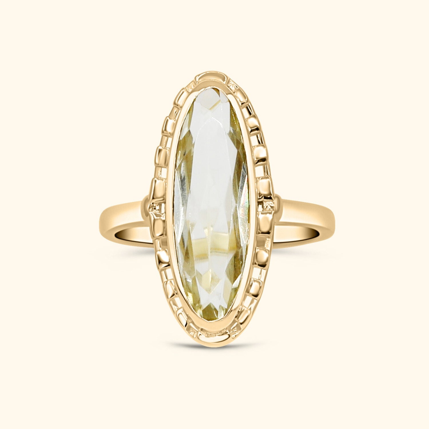 Vic Lemon Topaz ring